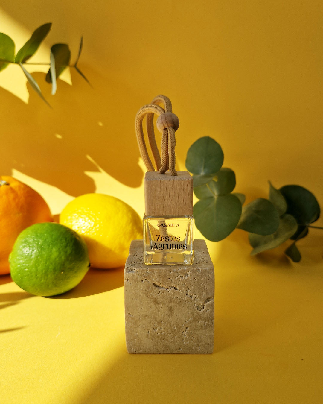 Diffuseur de voiture parfumé Zestes d'Agrumes