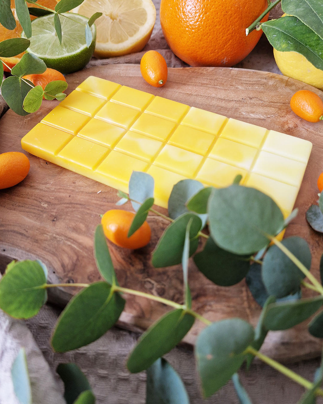 Tablette fondante parfumée Zestes d'Agrumes
