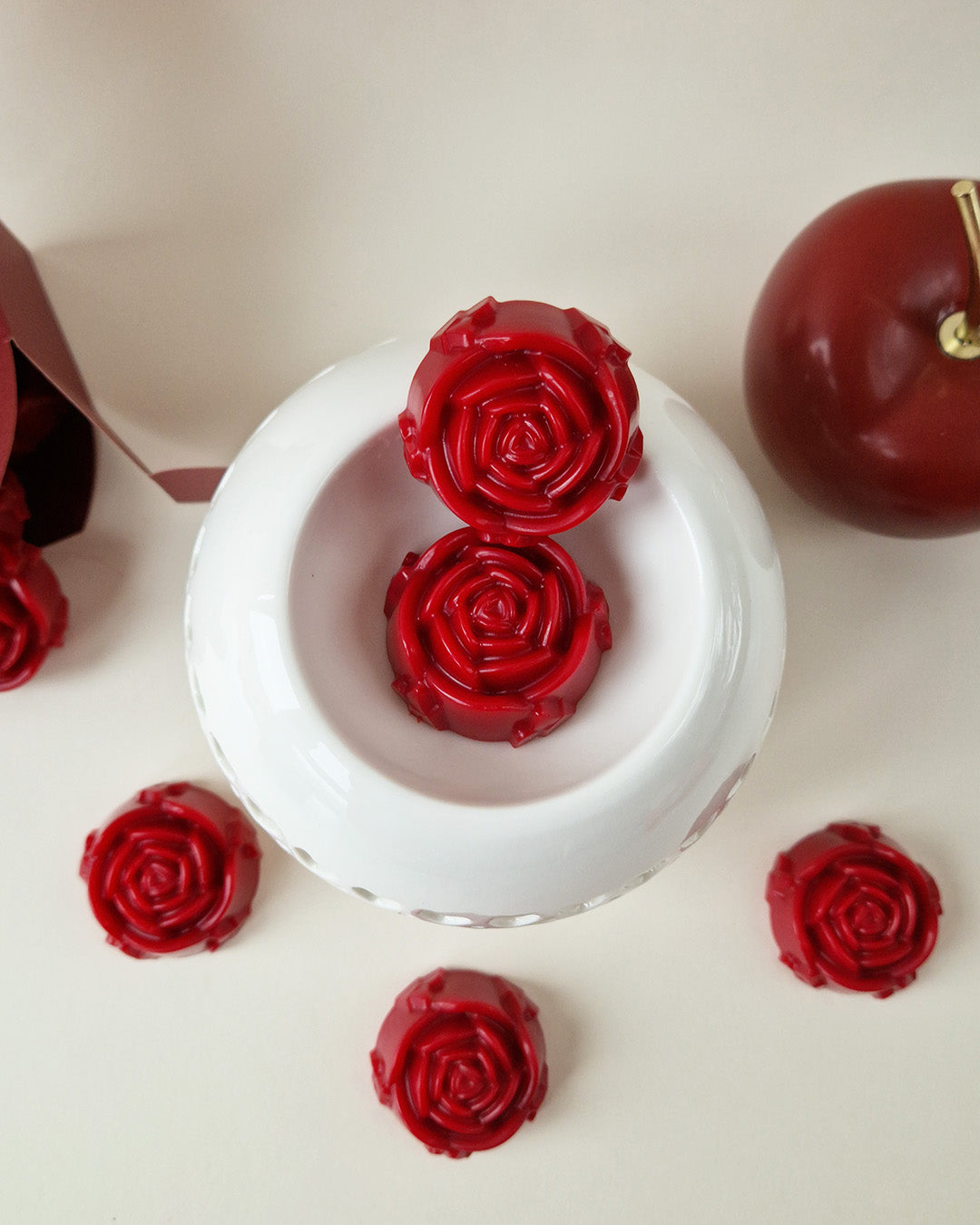 Rose fondante parfumée Pomme d'Amour