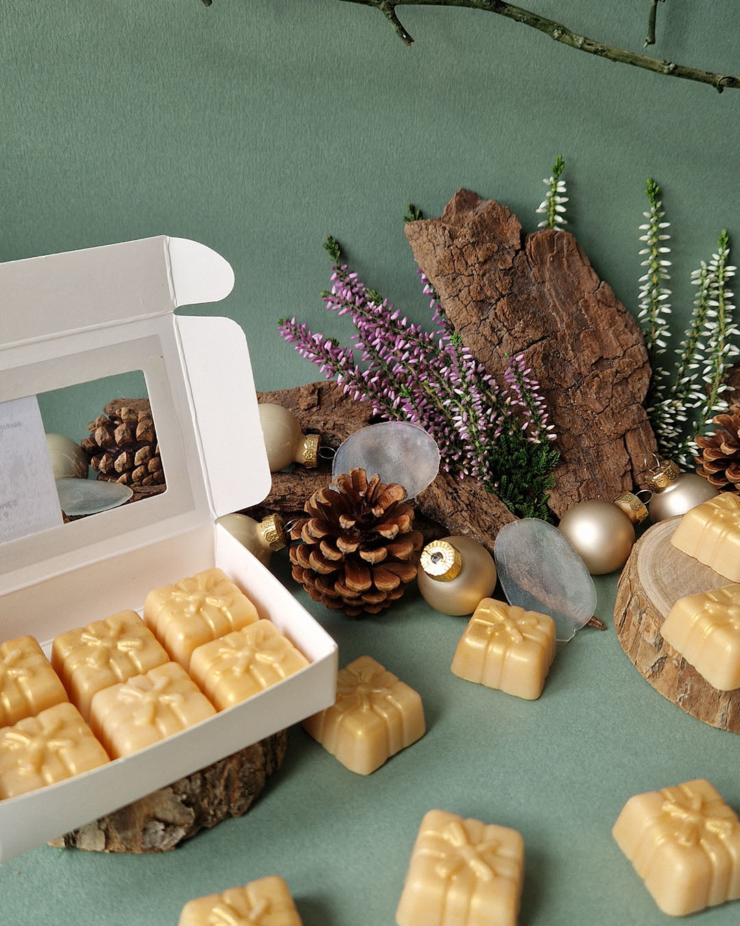 Cadeau fondant parfumé Jardin d'Hiver