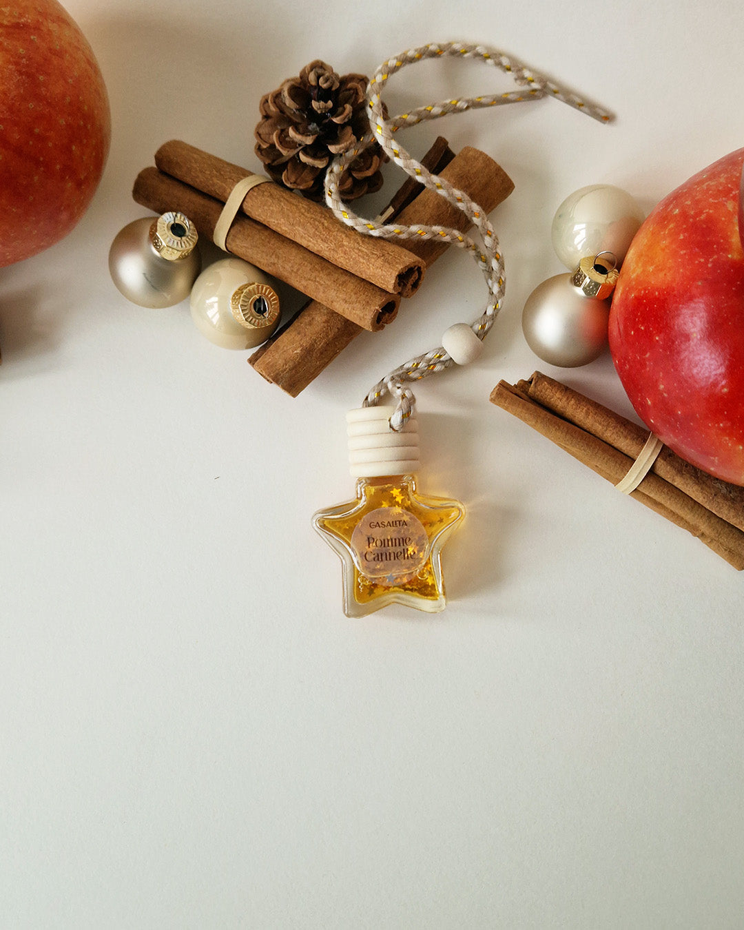 Diffuseur de voiture parfumé Pomme Cannelle