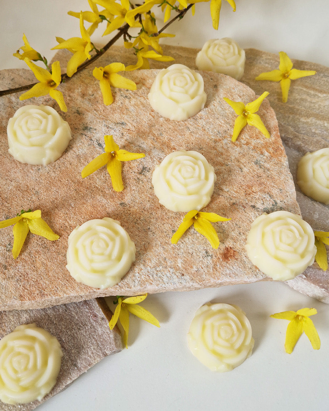 Rose fondante parfumée Jasmin Divin