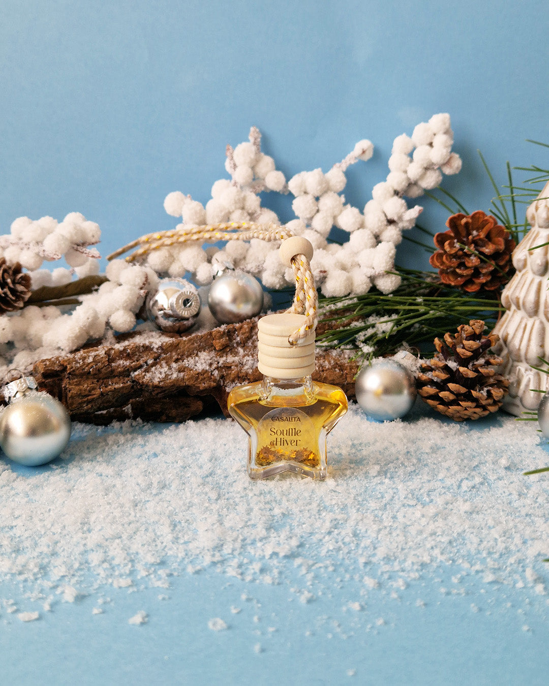 Diffuseur de voiture parfumé Souffle d'Hiver