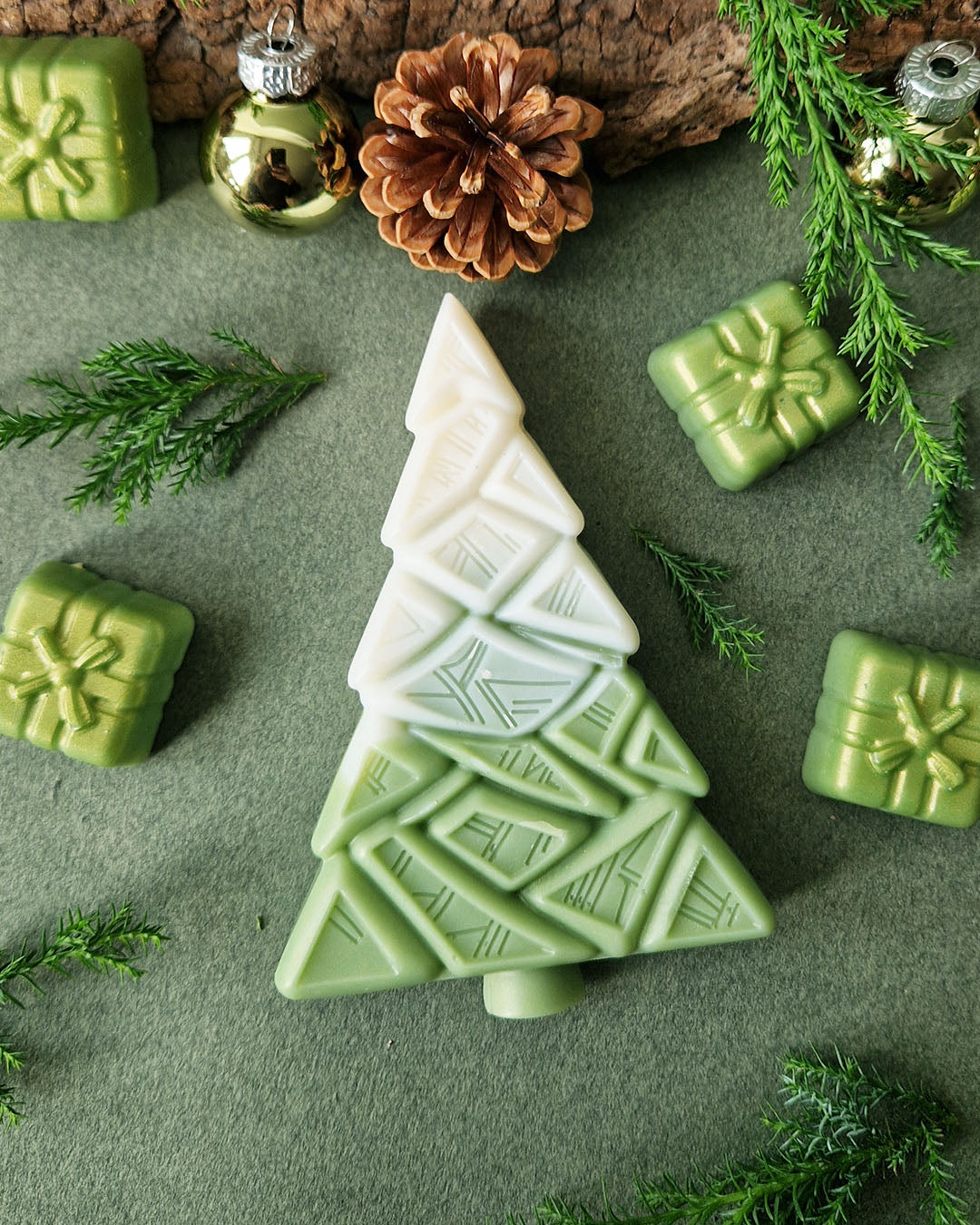 Sapin fondant parfumé à casser Sous le Sapin