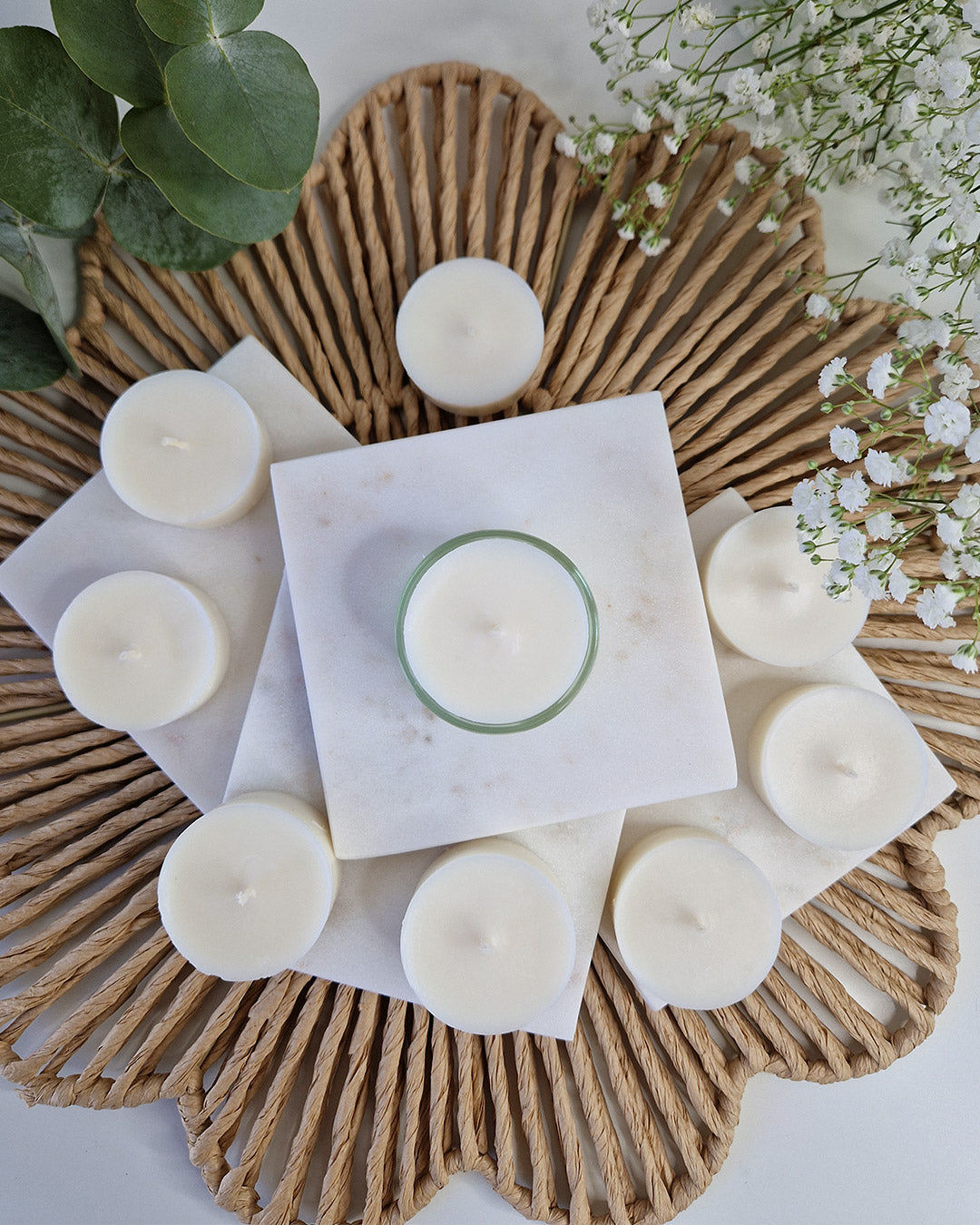 Les bougies chauffe-plats