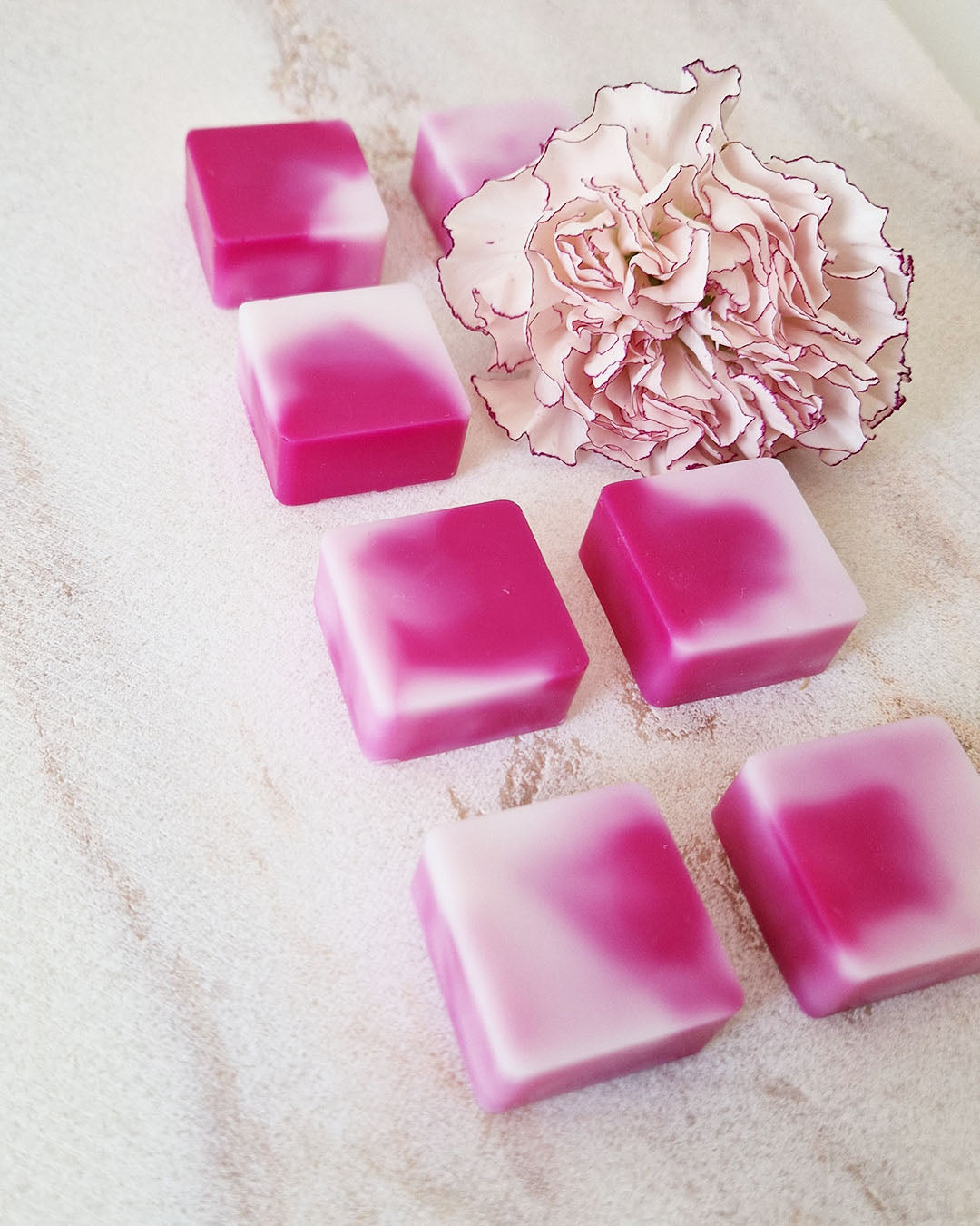 Carré fondant parfumé Azalée Florissante