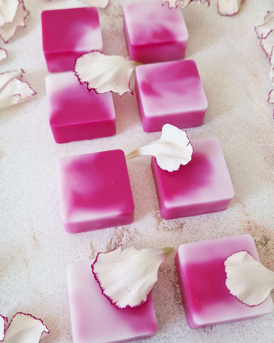 Carré fondant parfumé Azalée Florissante