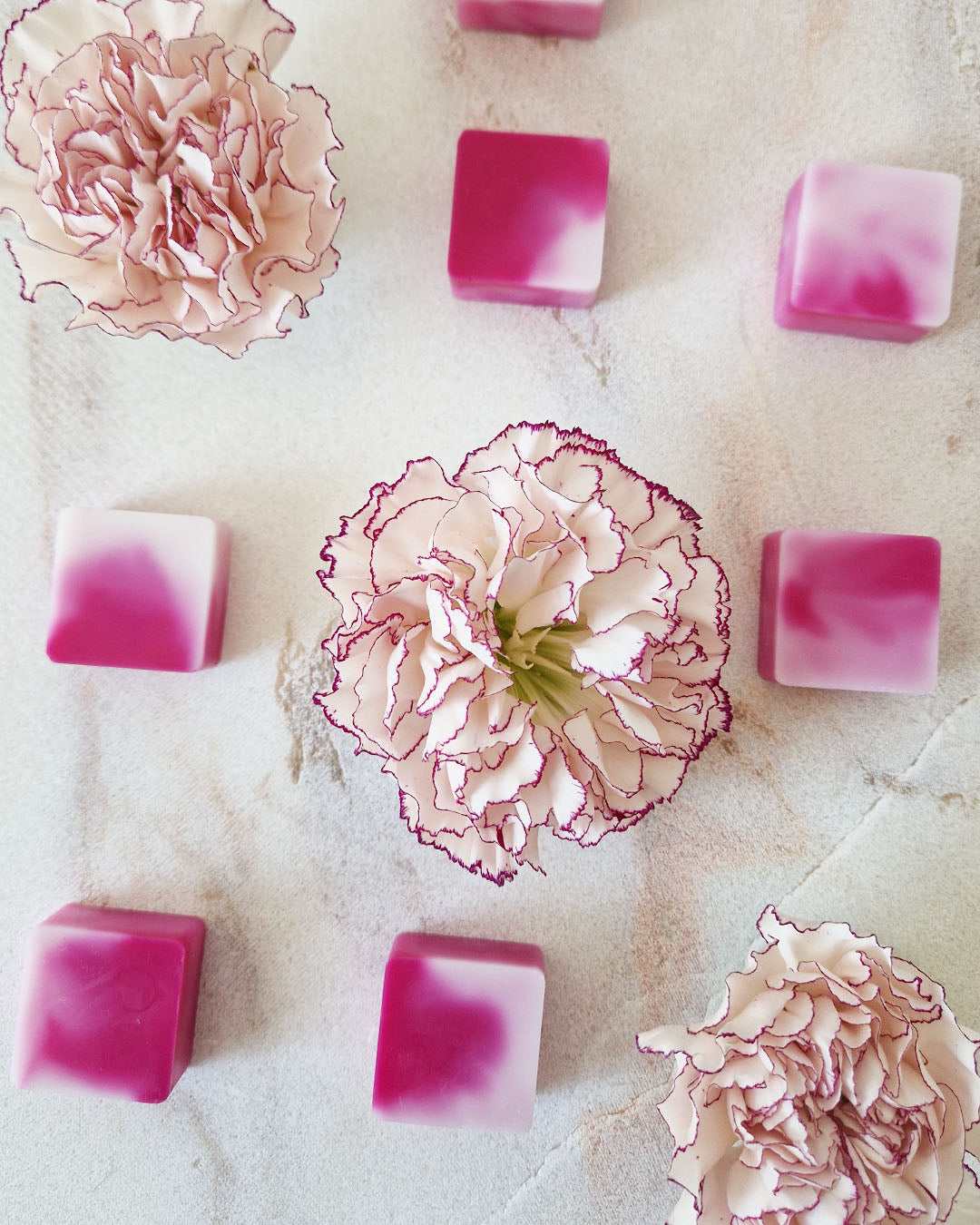 Carré fondant parfumé Azalée Florissante
