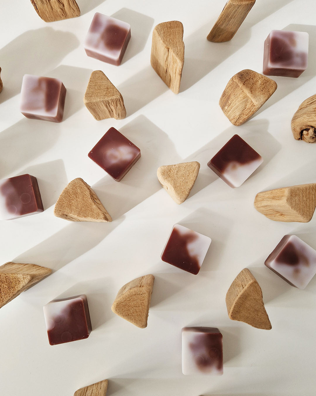 Carré fondant parfumé Bois de Oud