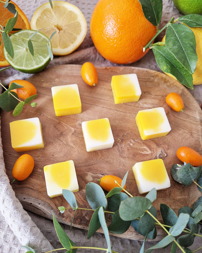 Carré fondant parfumé Zestes d'Agrumes