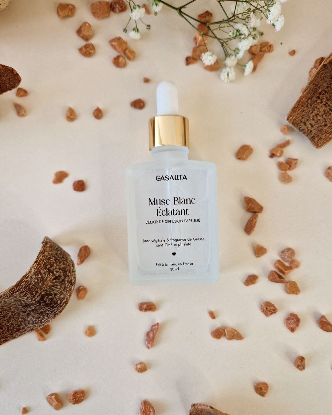 Élixir de diffusion parfumé Musc Blanc Éclatant