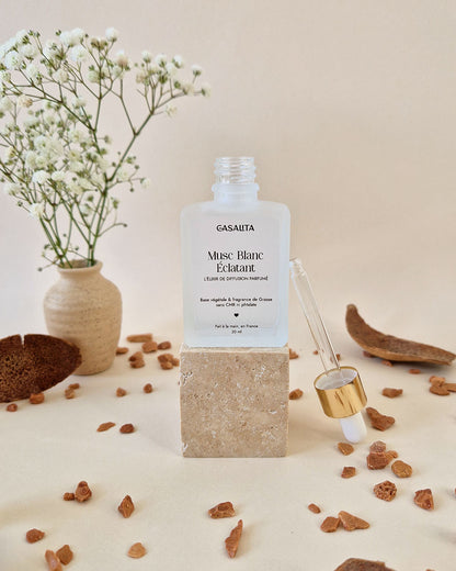 Élixir de diffusion parfumé Musc Blanc Éclatant