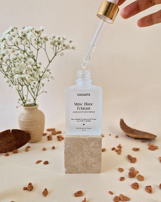 Élixir de diffusion parfumé Musc Blanc Éclatant