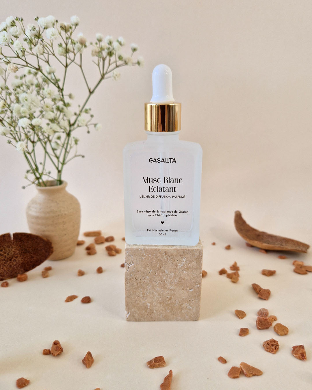 Élixir de diffusion parfumé Musc Blanc Éclatant