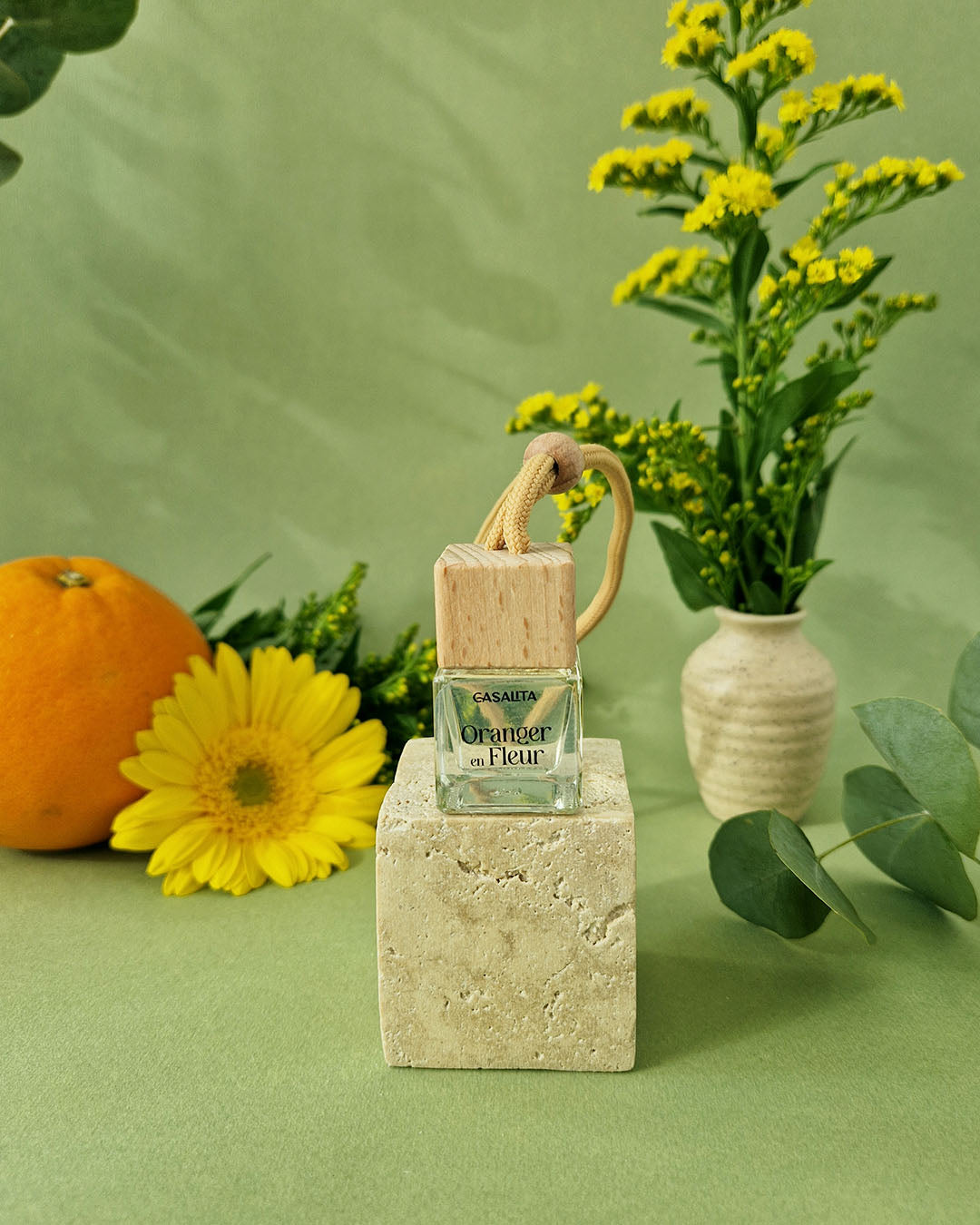 Diffuseur de voiture parfumé Oranger en Fleur