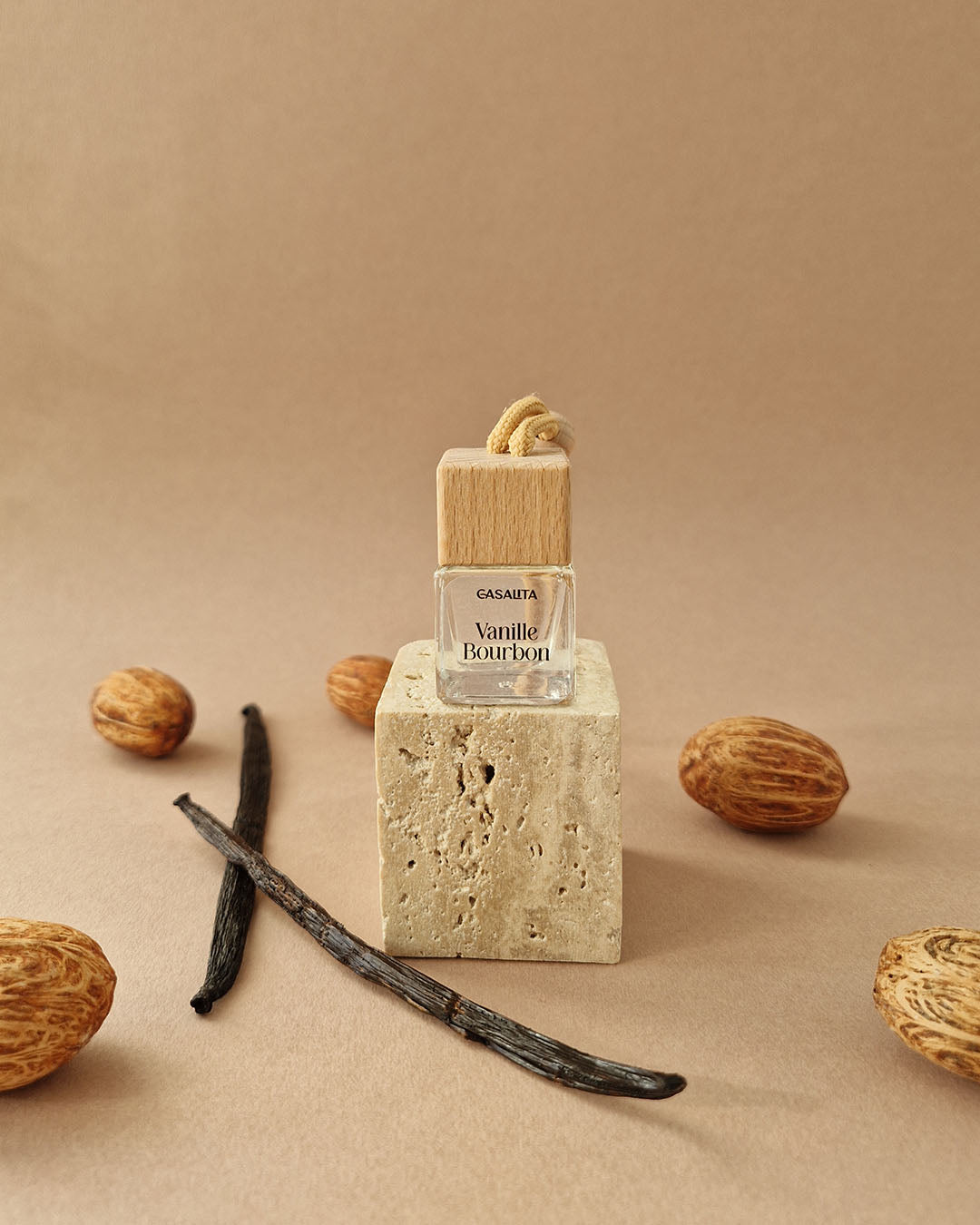 Diffuseur de voiture parfumé Vanille Bourbon