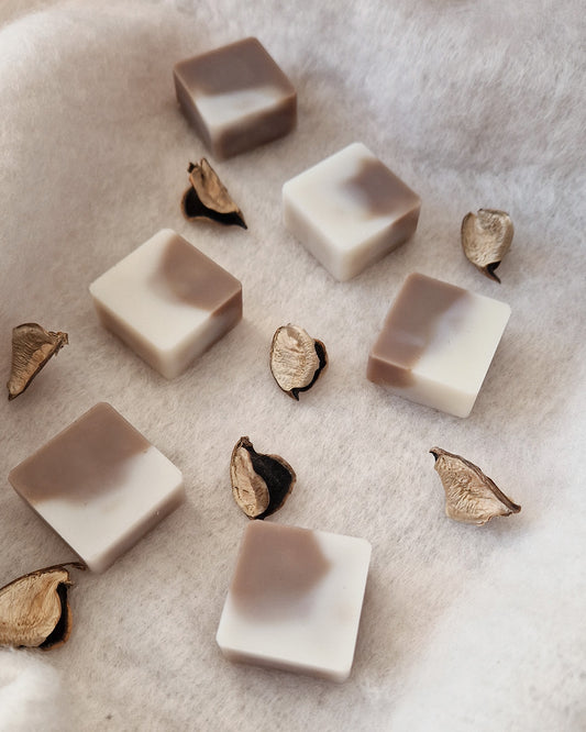 Carré fondant parfumé Cachemire & Soie