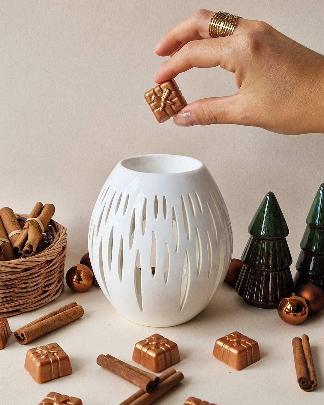 Cadeau fondant parfumé Cannelle Addict