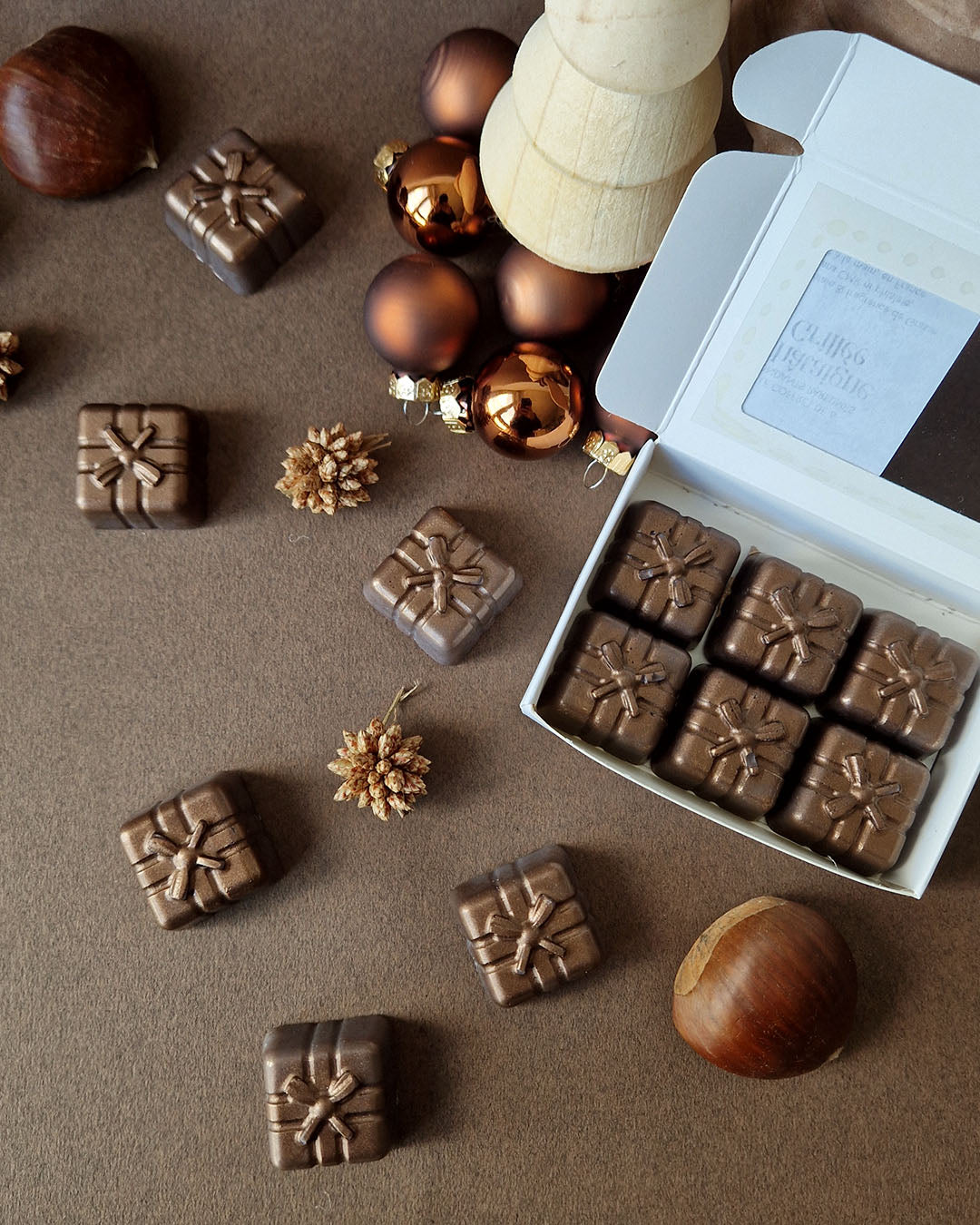 Cadeau fondant parfumé Châtaigne Grillée