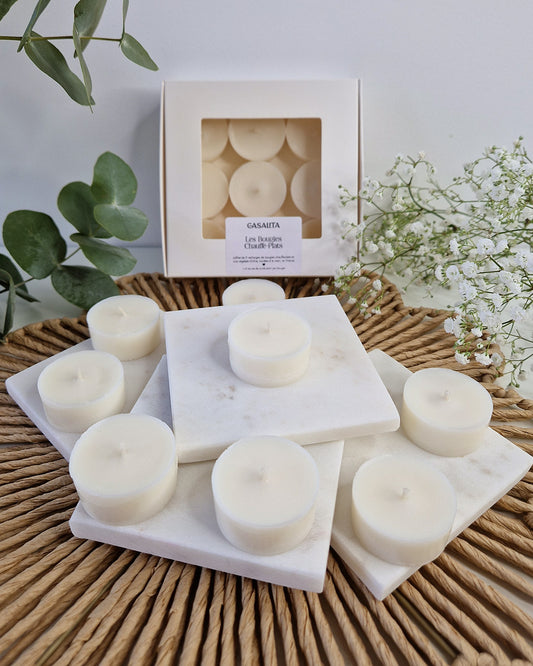 Coffret de 9 recharges bougies chauffe-plat