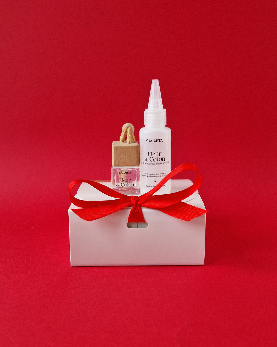 Coffret diffuseur voiture avec recharge