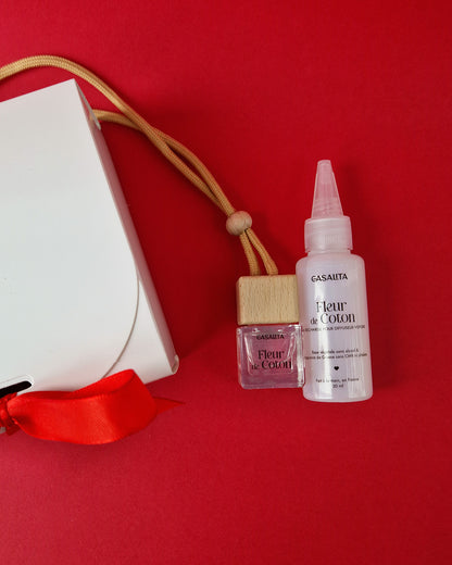 Coffret diffuseur voiture avec recharge