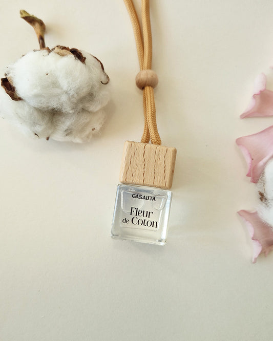 Diffuseur de voiture parfumé Fleur de Coton