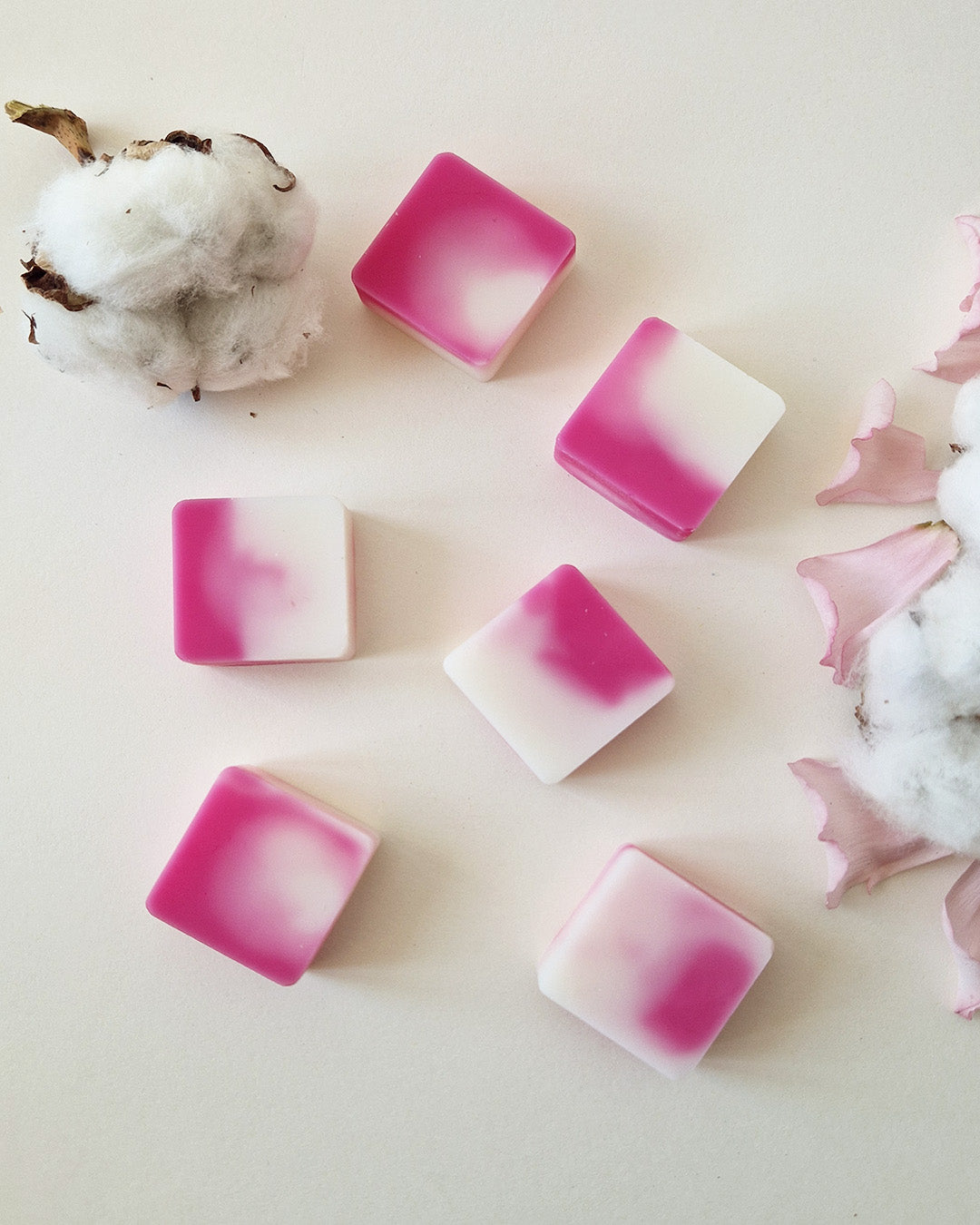 Carré fondant parfumé Fleur de Coton