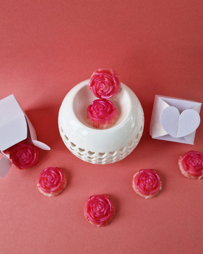 Rose fondante parfumée Rose Vanillée