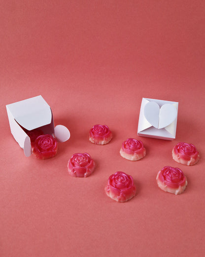 Rose fondante parfumée Rose Vanillée