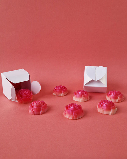 Rose fondante parfumée Rose Vanillée