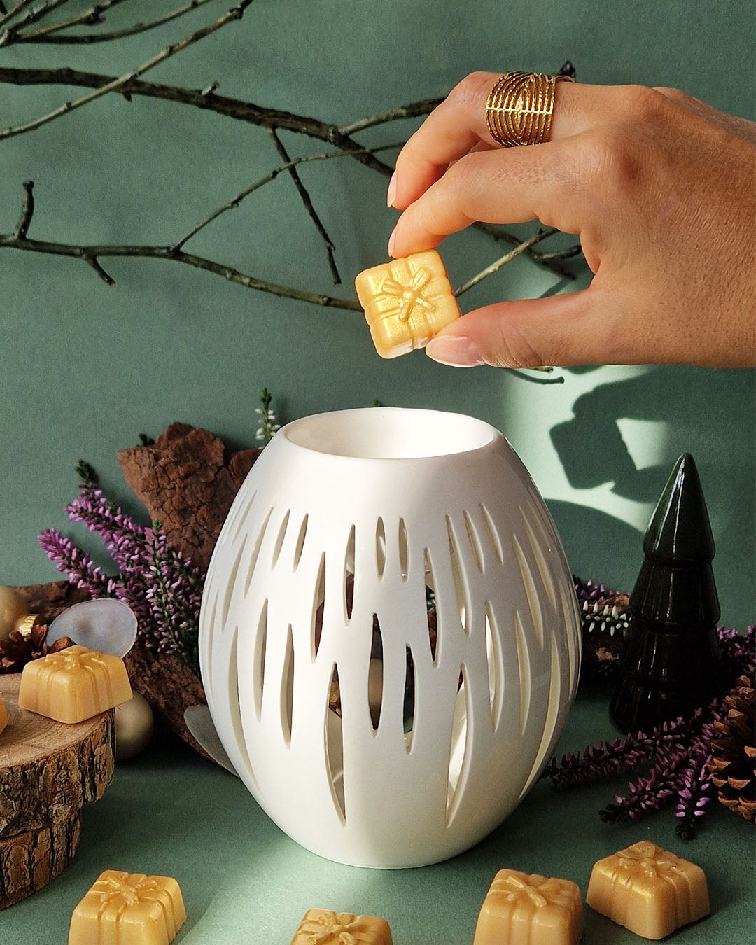 Cadeau fondant parfumé Jardin d'Hiver