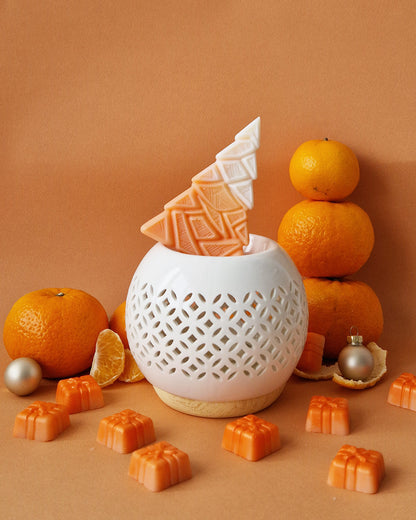 Sapin fondant parfumé à casser Mandarine Acidulée