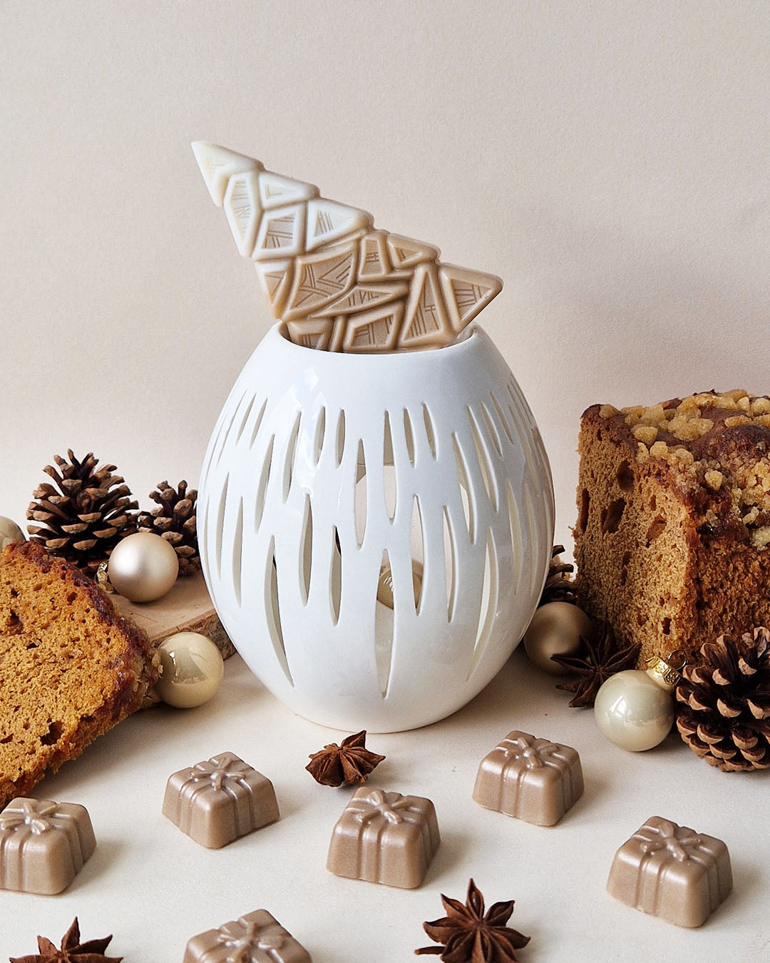 Sapin fondant parfumé à casser Pain d'Épices