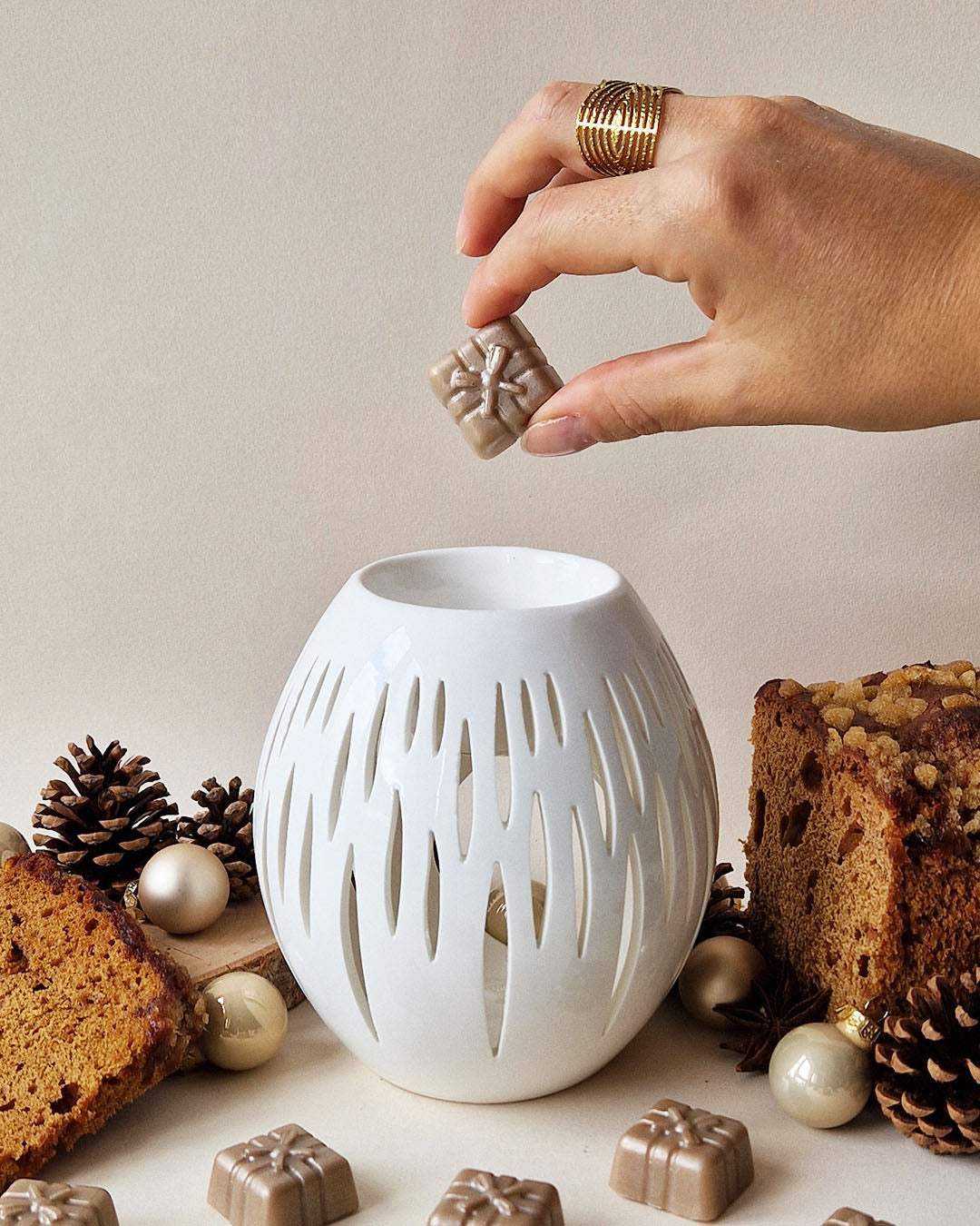 Cadeau fondant parfumé Pain d'Épices