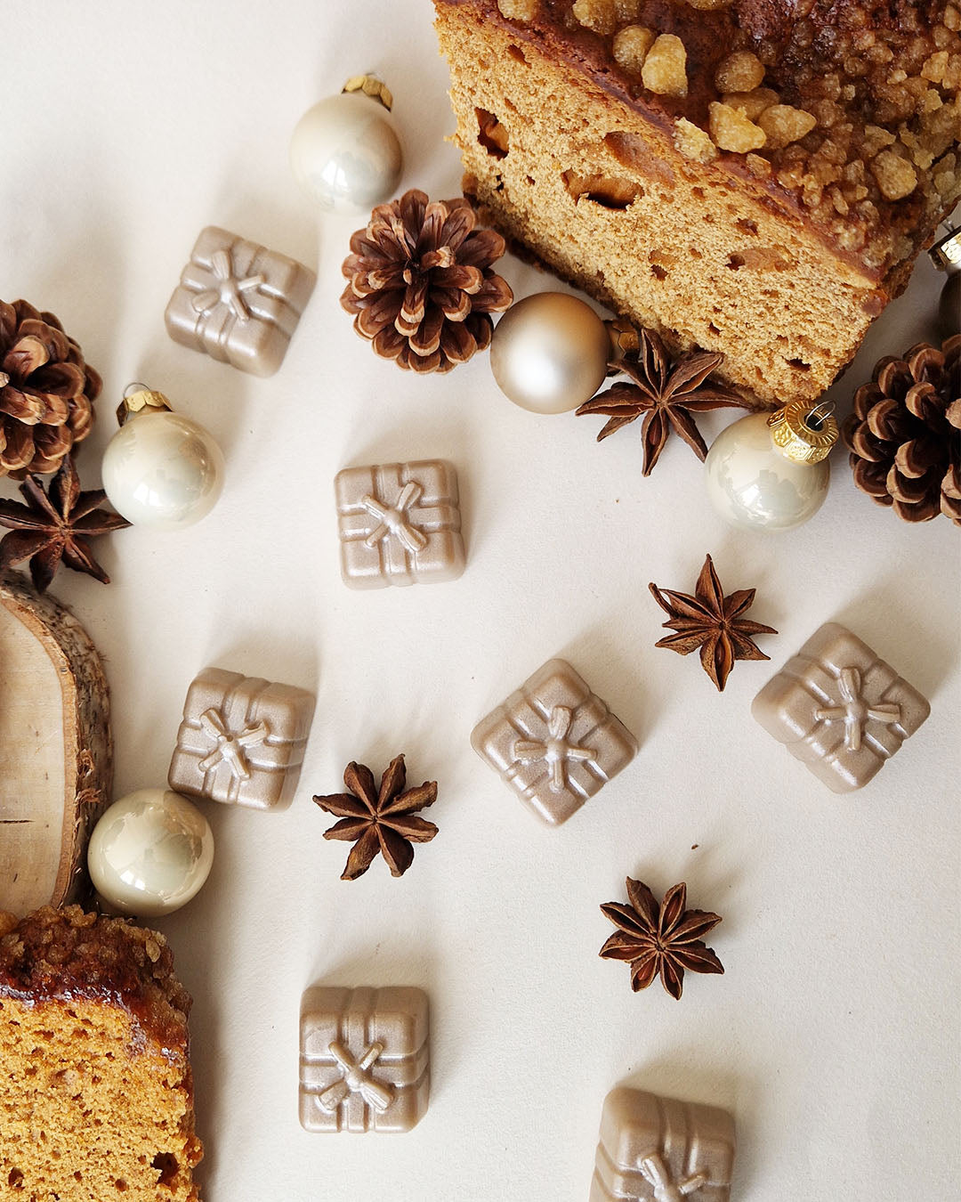 Cadeau fondant parfumé Pain d'Épices