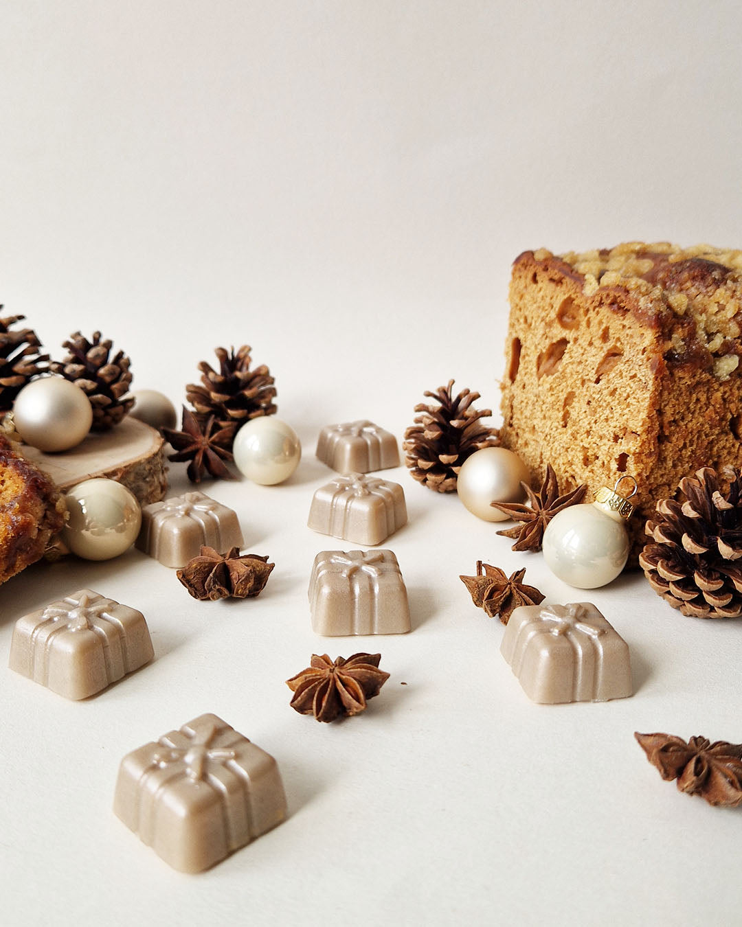 Cadeau fondant parfumé Pain d'Épices