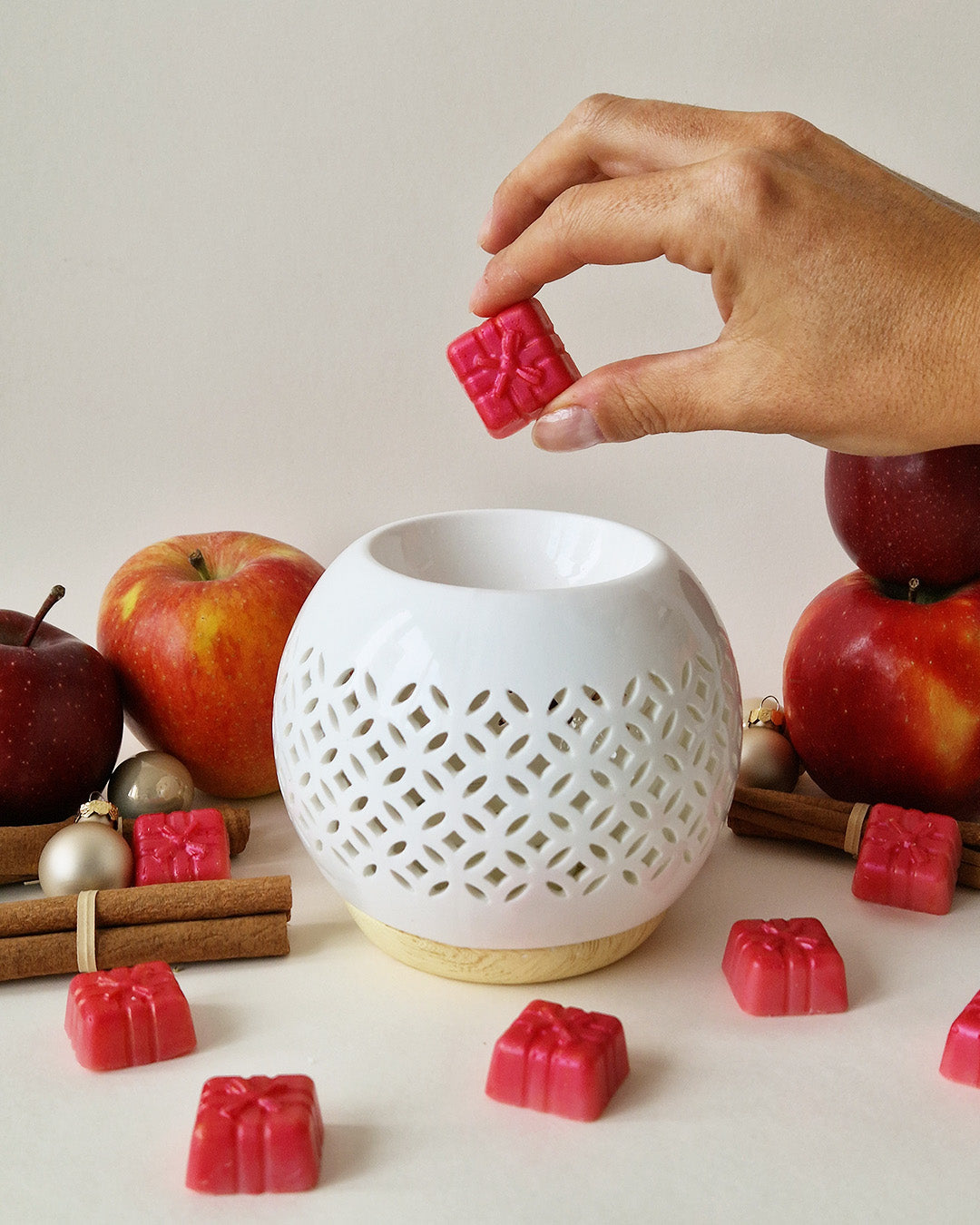 Cadeau fondant parfumé Pomme Cannelle