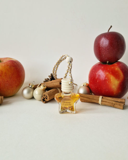 Diffuseur de voiture parfumé Pomme Cannelle