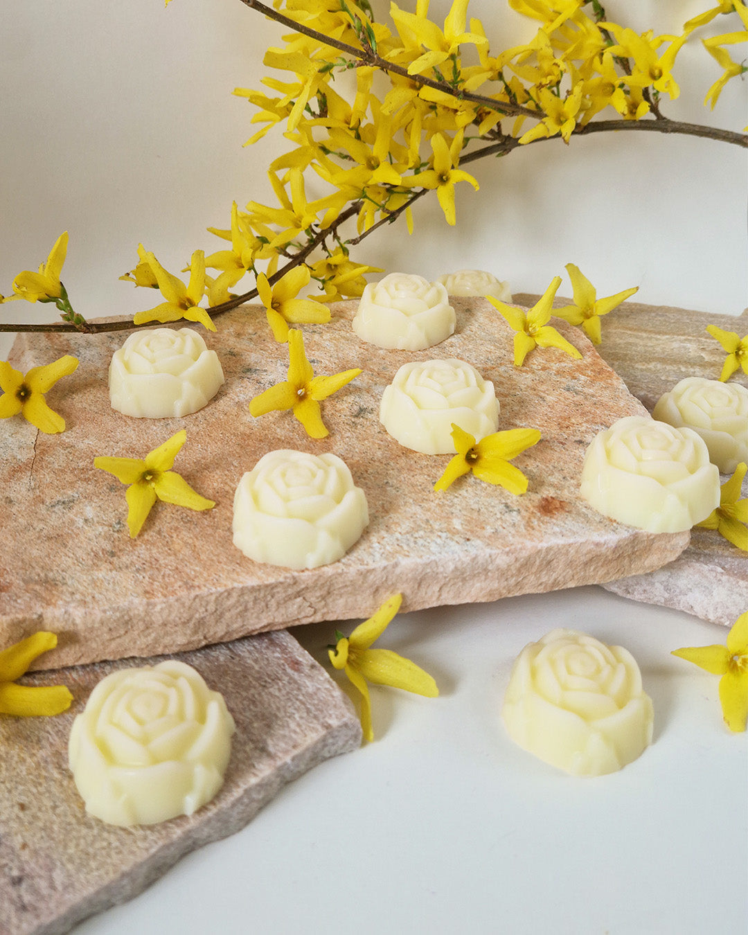 Rose fondante parfumée Jasmin Divin