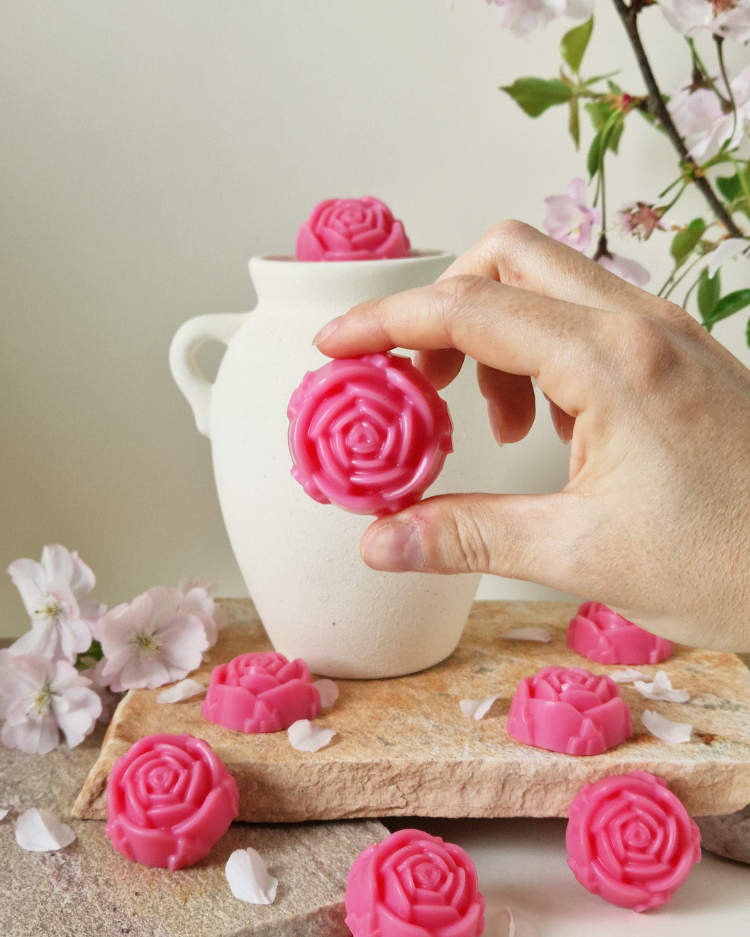 Rose fondante parfumée Cerisier en Fleur