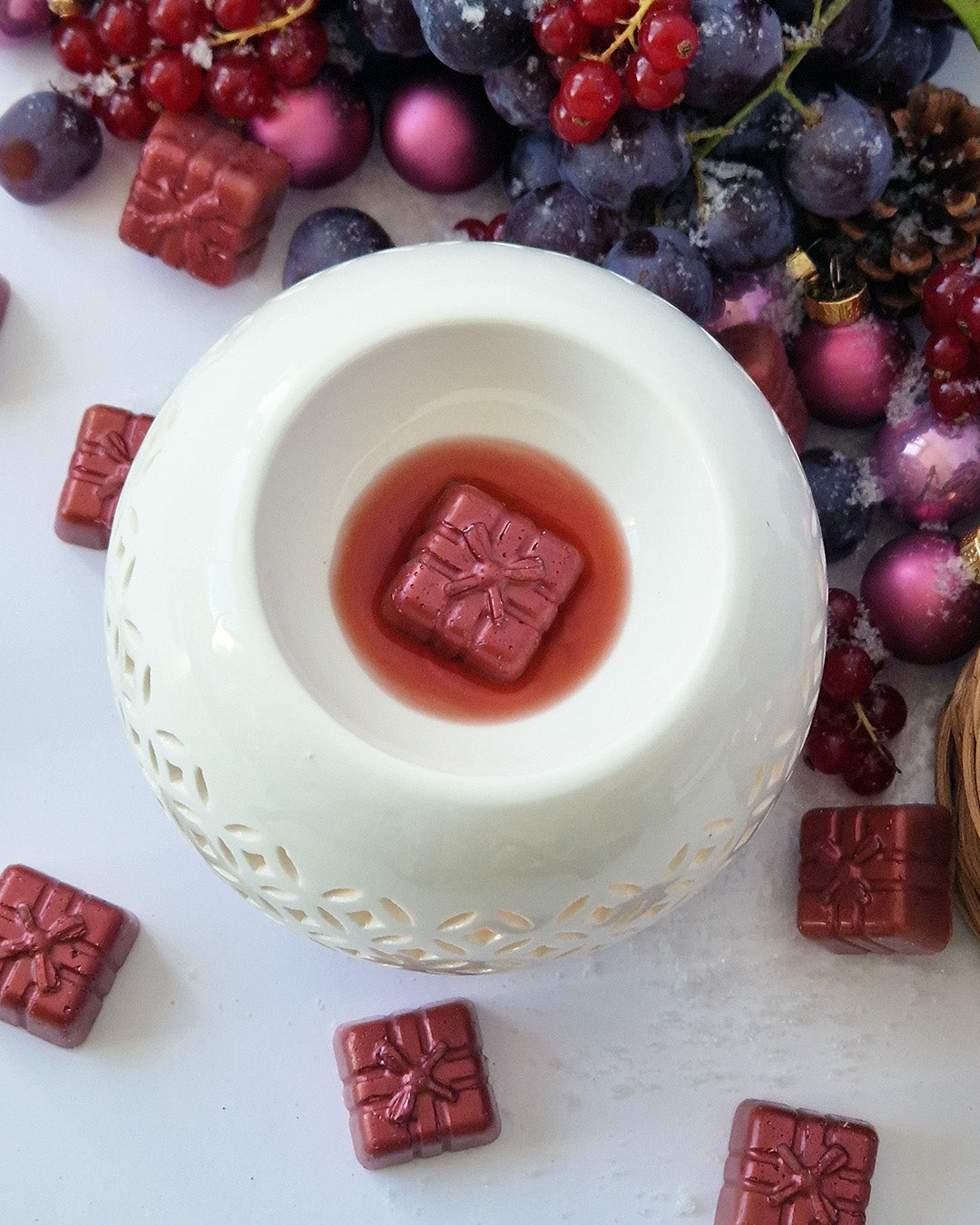 Cadeau fondant parfumé Raisin Givré