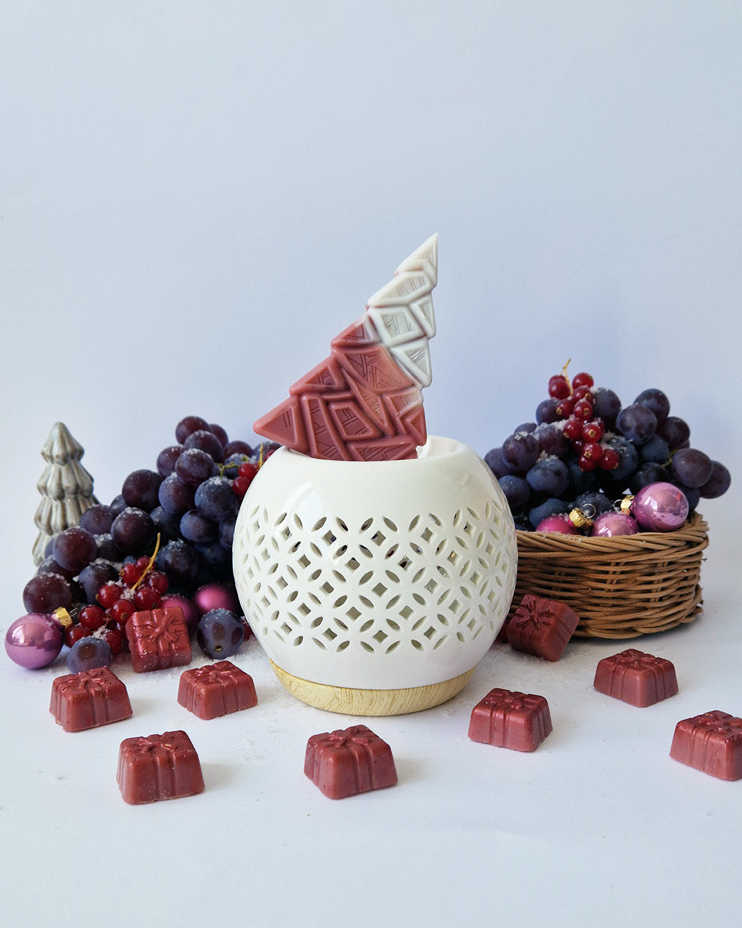 Sapin fondant parfumé à casser Raisin Givré