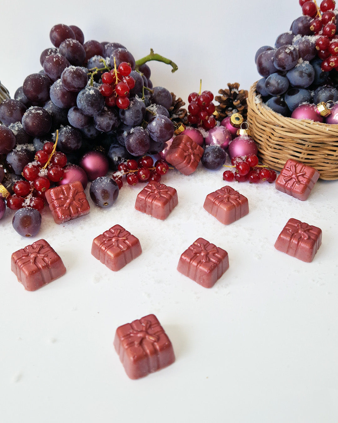 Cadeau fondant parfumé Raisin Givré