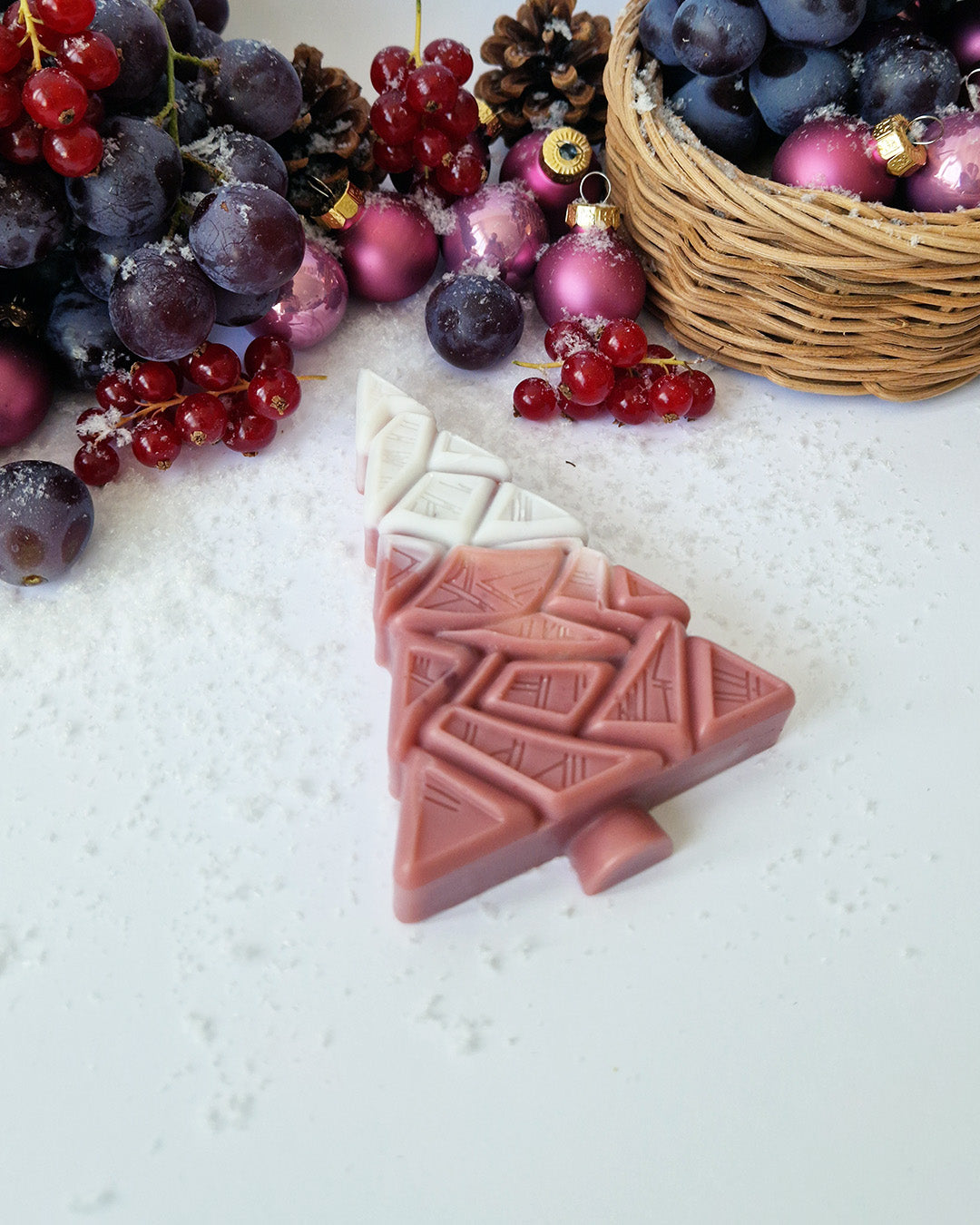 Sapin fondant parfumé à casser Raisin Givré
