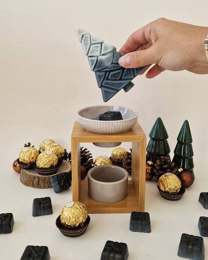 Sapin fondant parfumé à casser Rocher Praliné