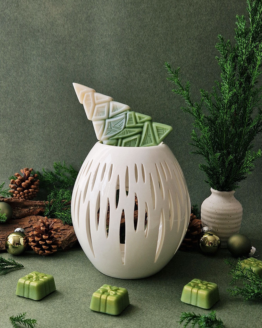 Sapin fondant parfumé à casser Sous le Sapin