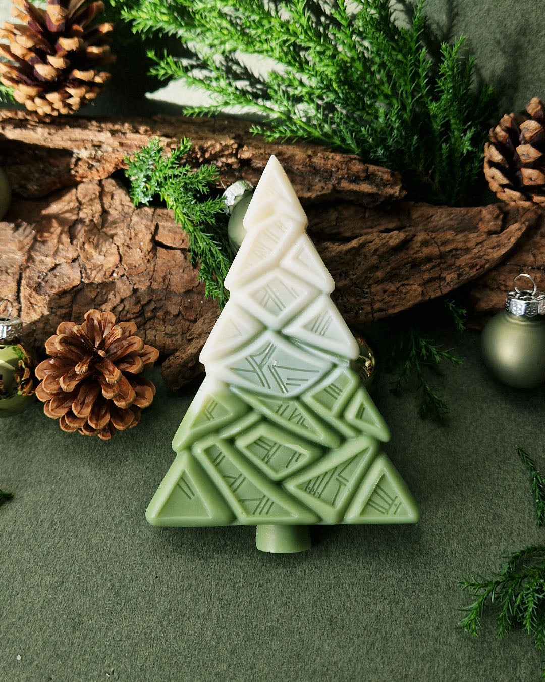 Sapin fondant parfumé à casser Sous le Sapin