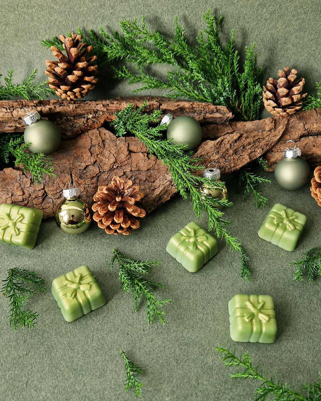 Cadeau fondant parfumé Sous le Sapin