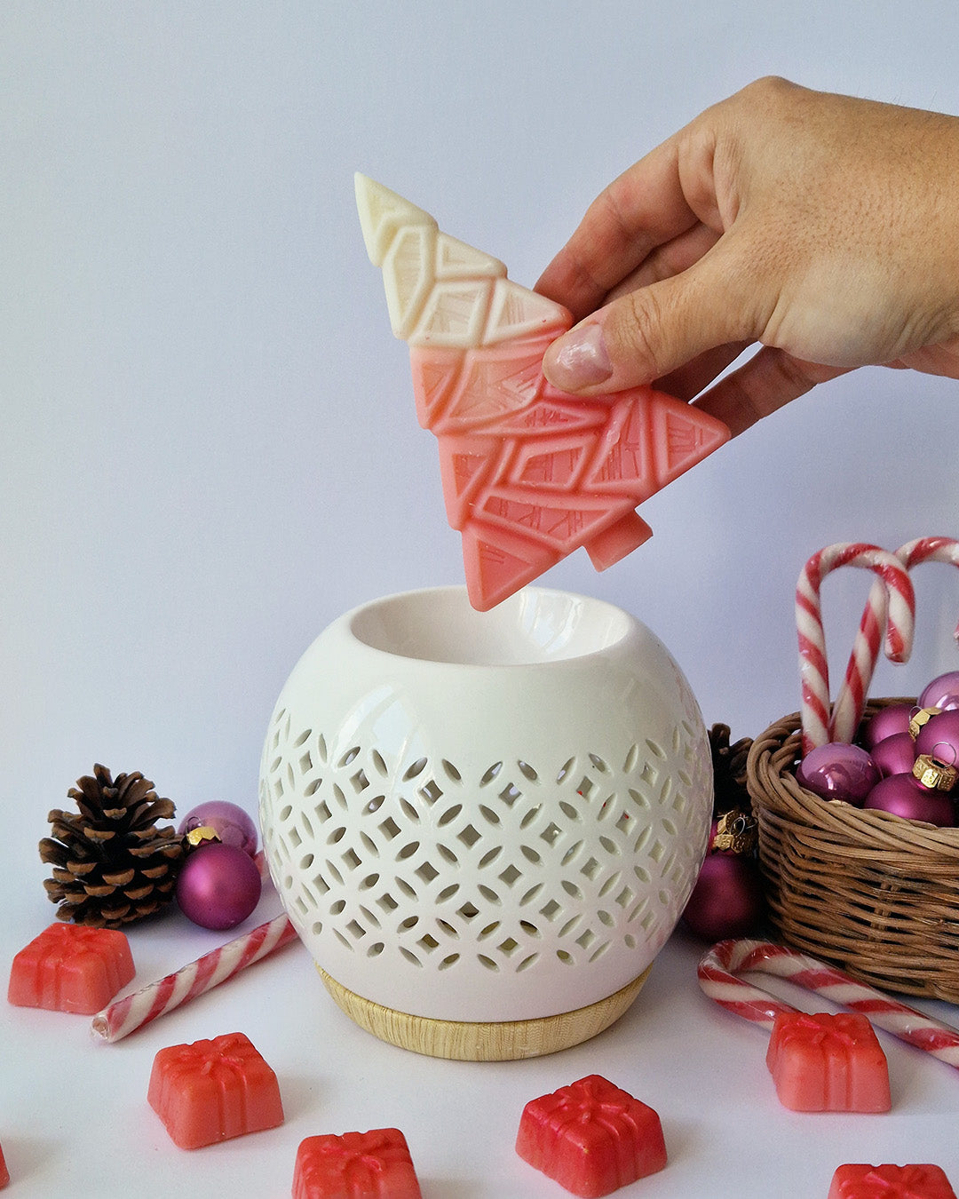 Sapin fondant parfumé à casser Sucre d'Orge